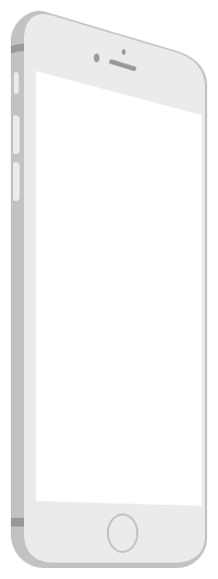 アイフォンiphone5s 6 6plus スマートフォン スマホ のフレームイラスト シルバー 白銀色 無料フリーイラスト素材集 Frame Illust