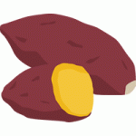 さつま芋（サツマイモ）のイラスト