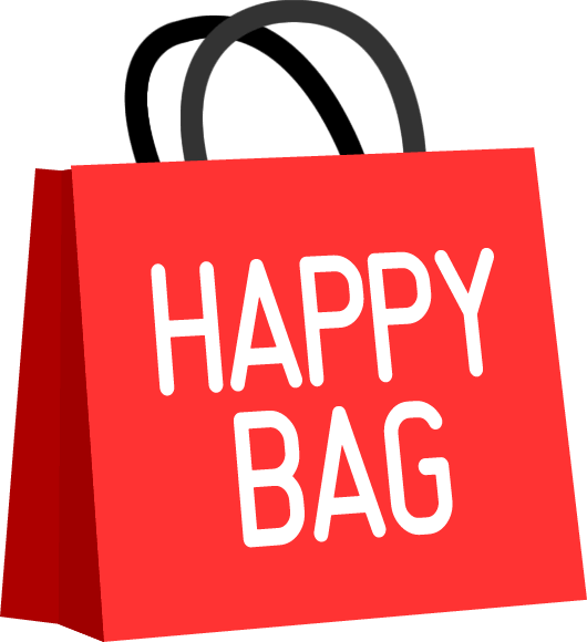初売りHAPPY BAG（ハッピーバッグ）のイラスト | 無料フリーイラスト
