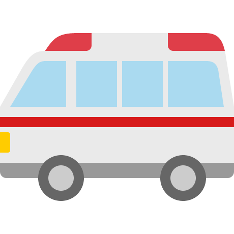 救急車のイラスト素材