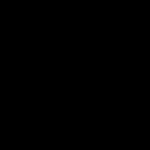 お化け屋敷（洋館・城）の白黒イラスト