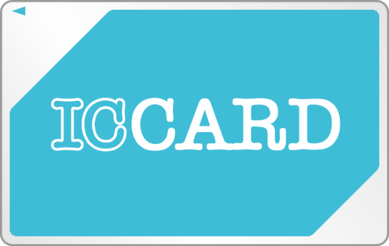 ［icoca風］電子マネー（ICカード）のイラスト