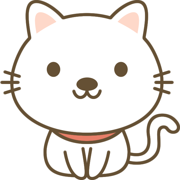 かわいい猫のイラスト