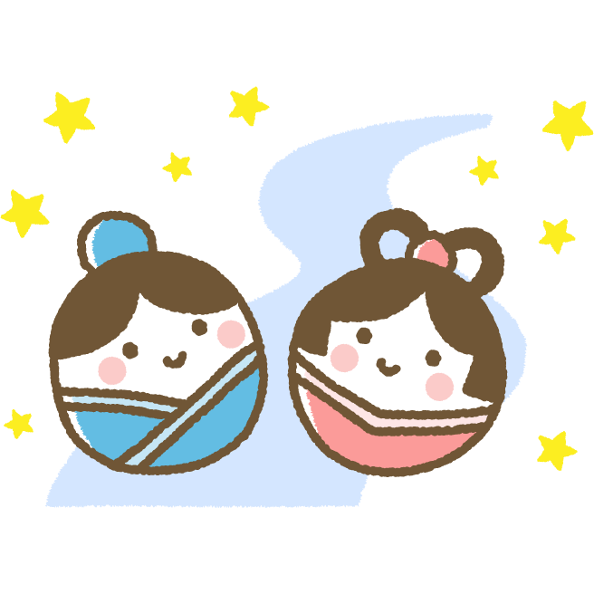 七夕イラスト かわいい織姫と彦星のイラスト 無料フリーイラスト