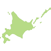 【日本地図】北海道の地図イラスト