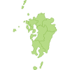 【日本地図】九州地方の地図イラスト 