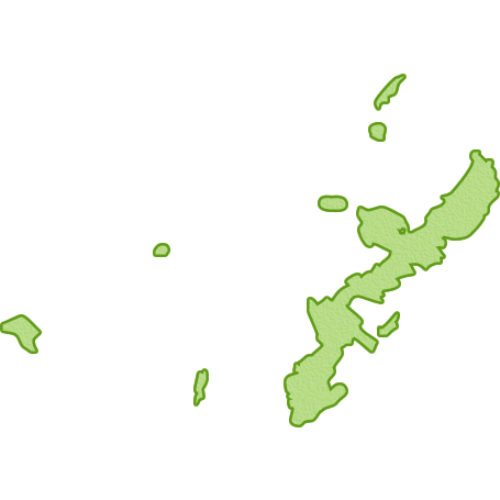 日本地図 沖縄県の地図イラスト 無料フリーイラスト素材集 Frame Illust