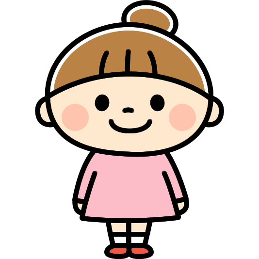 かわいい女の子のイラスト