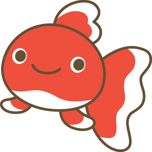 綺麗なイラスト 金魚 フリー素材 最高の動物画像